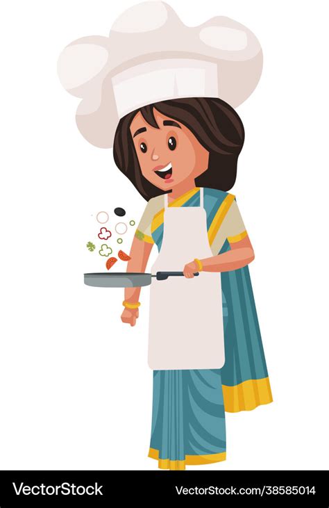 Girl Chef Cartoon