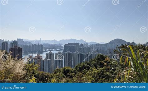 View of Tsing Yi stock photo. Image of horizon, building - 209069978