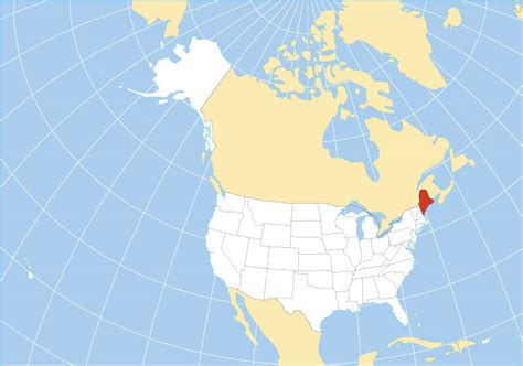 Map of the State of Maine, USA - Nations Online Project