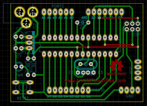 Arduino Uno Pcb Diy Arduino Uno V10 Schematic And Pcb Layout | Images ...