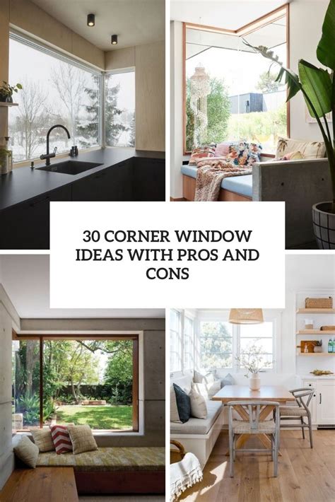 30 Corner Window Ideas With Pros And Cons - Shelterness