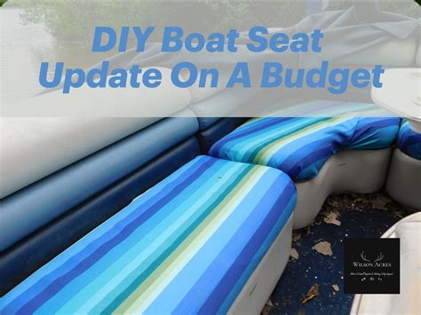 Recovering boat seats on a budget Diy How to Vinyls Cushion covers diy ...