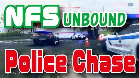 【NFS】Need For Speed Unbound Police chase cop chase - YouTube