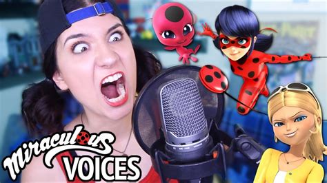 Miraculous Ladybug! (VOICE IMPRESSIONS) - YouTube