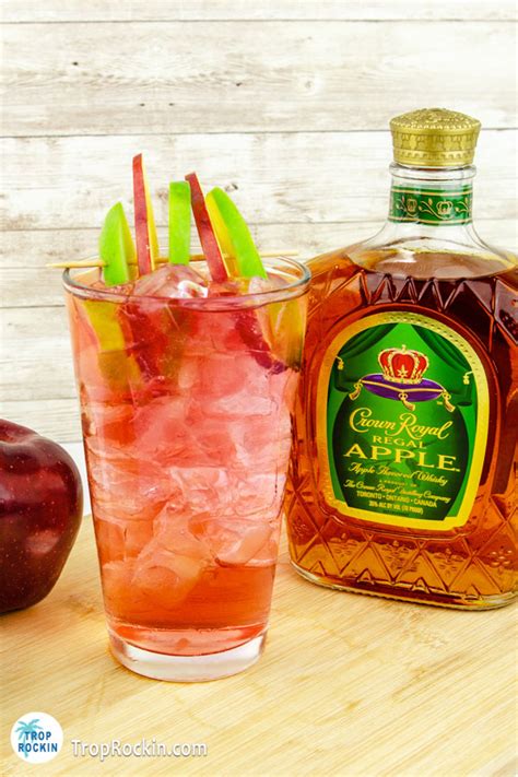 3 Ingredient Apple Crown Drink | Trop Rockin