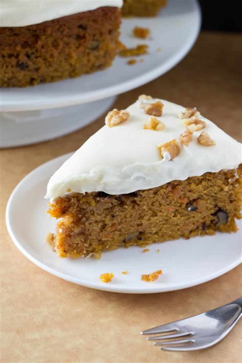 Easy Carrot Cake with Cream Cheese Frosting - Just so Tasty