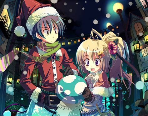 Christmas Anime Boy Wallpapers - Wallpaper Cave