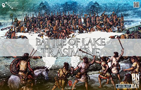 The #Battle of Lake #Trasimene was fought when a Carthaginian force ...