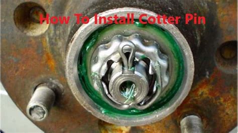 How To Install and Remove Cotter Pin [Types of Cotter pin] – Rx Mechanic