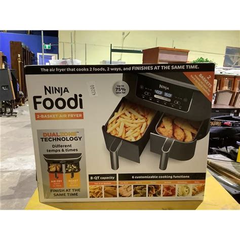 NINJA FOODI 2 BASKET AIR FRYER