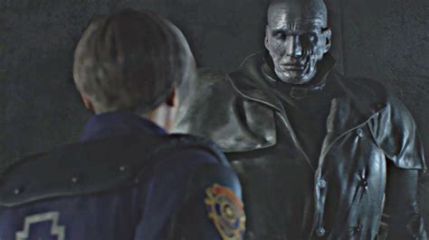 Resident Evil 2 Remake - All Tyrant Cutscenes (Mr X Scenes) RE2 Remake ...