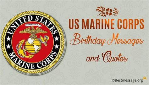 US Marine Corps Birthday Messages and Marine Corps Quotes | Marine ...