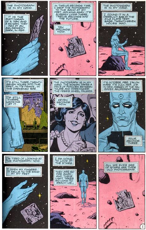 Watchmen Graphic Novel Mars