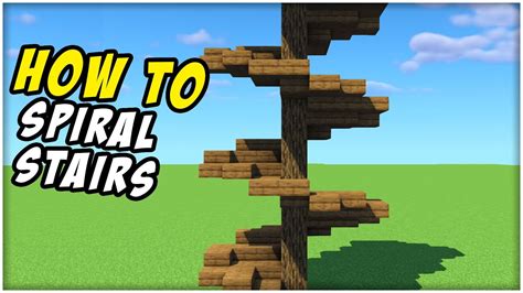 How To Make A Large Spiral Staircase In Minecraft - Printable Form ...