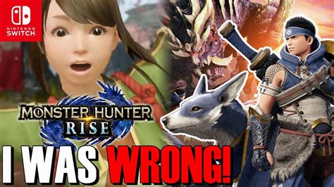 I Was WRONG About Monster Hunter Rise & The Monster Hunter Franchise ...