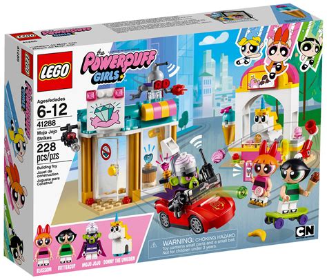 LEGO Les Super Nanas (The Powerpuff Girls) 41288 pas cher, L'attaque de ...