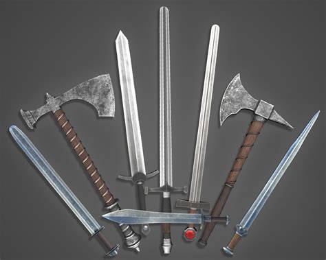 ArtStation - Medieval weapons