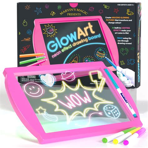 Buy Marvin's Magic - Amazing Glow Art Light Up Kids Drawing - Children ...