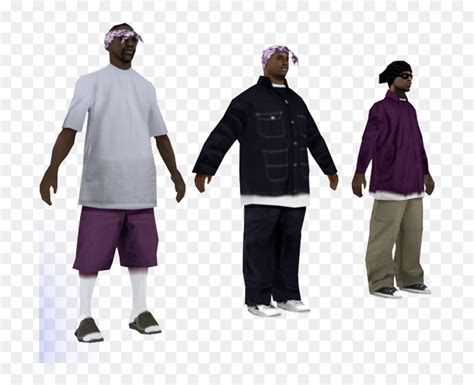 Ballas Gta San Andreas, HD Png Download - vhv