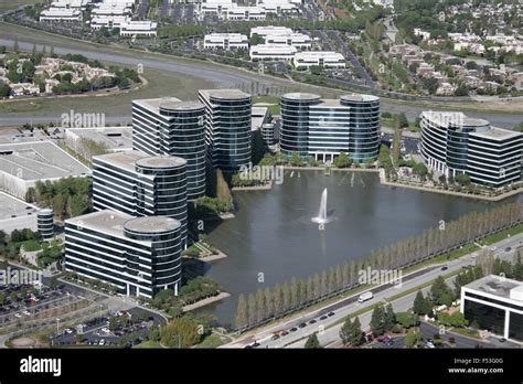 Oracle Corporation headquarters aerial Stock Photo - Alamy