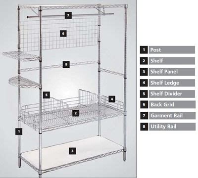 Organize and Maximize Space with Eclipse Chrome Wire Shelving Accessories