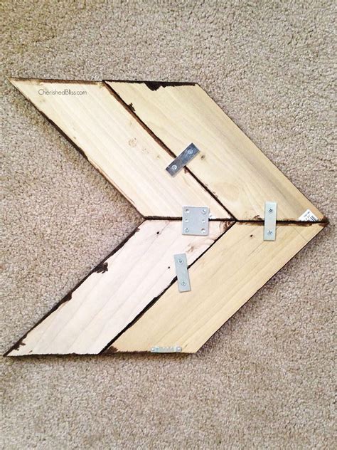 DIY Wooden Arrow Tutorial - Cherished Bliss | Wooden diy, Wood diy ...