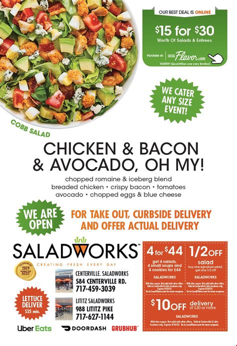 Saladworks Coupons Printable - Printable Word Searches