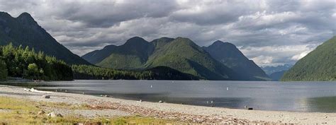 Alouette Lake Beach in Golden Ears Park Photograph by Michael Russell ...