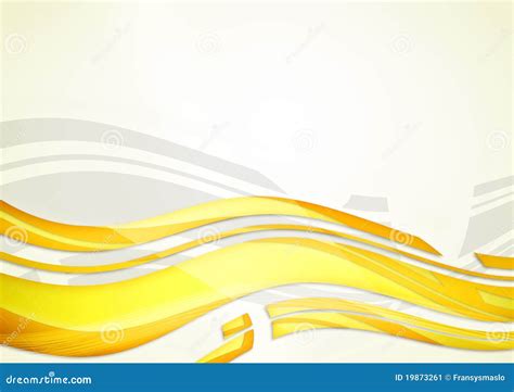 Yellow abstract background stock illustration. Illustration of clean ...