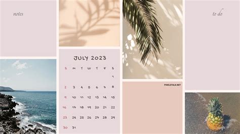 July 2023 Calendar Wallpapers HD Free Download