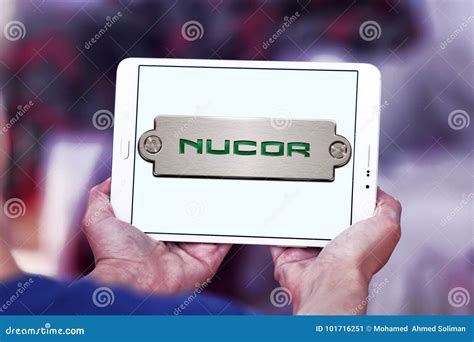 Nucor Steel Corporation Logo Editorial Photo - Image of manufacturing ...