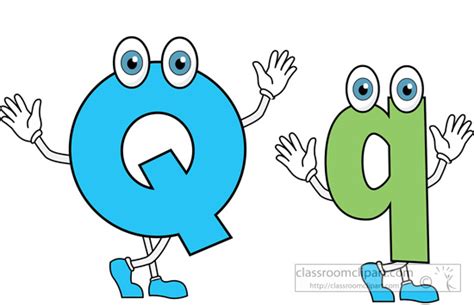 Alphabets Clipart - letter-alphabet-q-upper-lower-case-cartoon-clipart ...