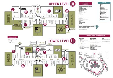 Dulles Town Center Map – Map Of The Usa With State Names