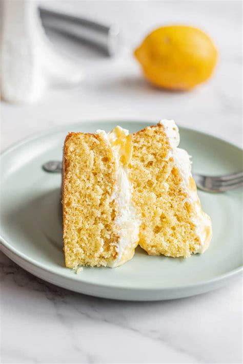 Lemon Curd Cake - Baking With Butter