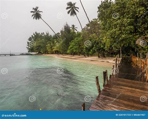 Ora Beach Resort, Indonesia Stock Image - Image of indonesia, water ...