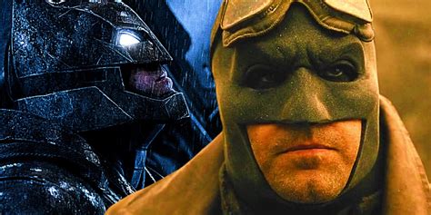 Ben Affleck’s 6 Batman Costumes, Ranked