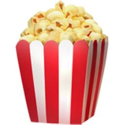 Popcorn Emoji (U+1F37F)