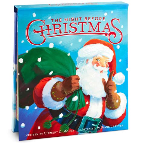 Home The Night Before Christmas Recordable Lighted Pop-Up Book