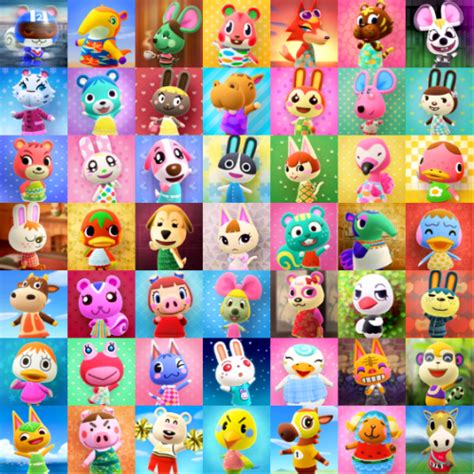 Create a Animal Crossing New Horizons: Peppy Villagers (2.0 Update ...