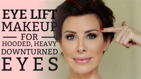 The Best Makeup Tips for Hooded, Lifting Downturned Eyes - Dominique Sachse