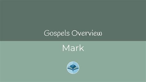 Main Themes of the Gospel of Mark | Water on Thirsty Land