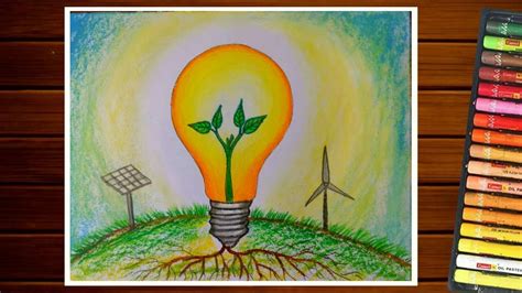 SAVE ENERGY DRAWING||SAVE ELECTRICITY ||URJA BACHAO DRAWING - YouTube