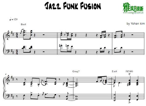 Yohan Kim - Jazz funk Fusion 钢琴谱