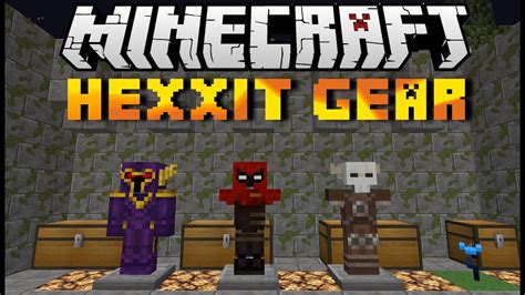 Hexxit Gear | 1.6.4 | 1.7+ | 1.8 | 1.12 + | Minecraft Mod Review ...