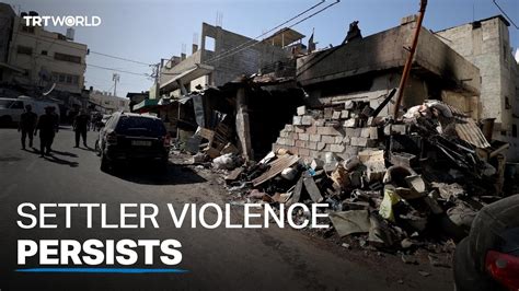 Increasing settler attacks condemned by Israel's allies - YouTube