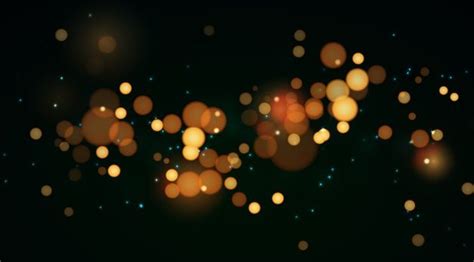 Free Vector | Bokeh lights effect on dark background | Bokeh lights ...