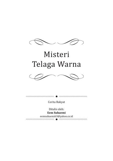 SMP-Misteri Telaga Warna - perpus smp4gringsing - Halaman 1 | PDF ...