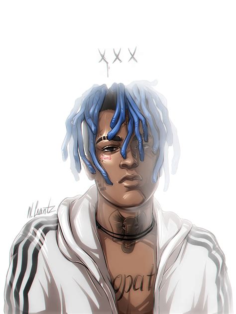 ArtStation - XXXTentacion fanart