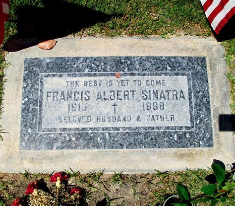 Grave Of Frank Sinatra 1 Photograph by Randall Weidner