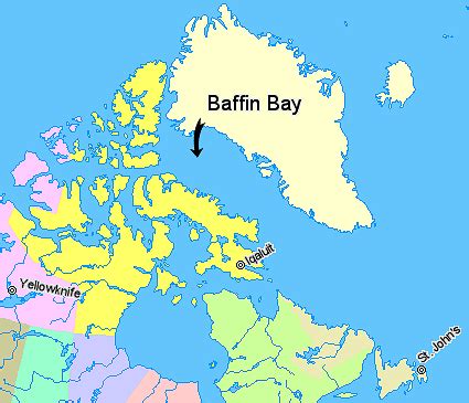 About Baffin Bay, facts and maps - IILSS-International institute for ...